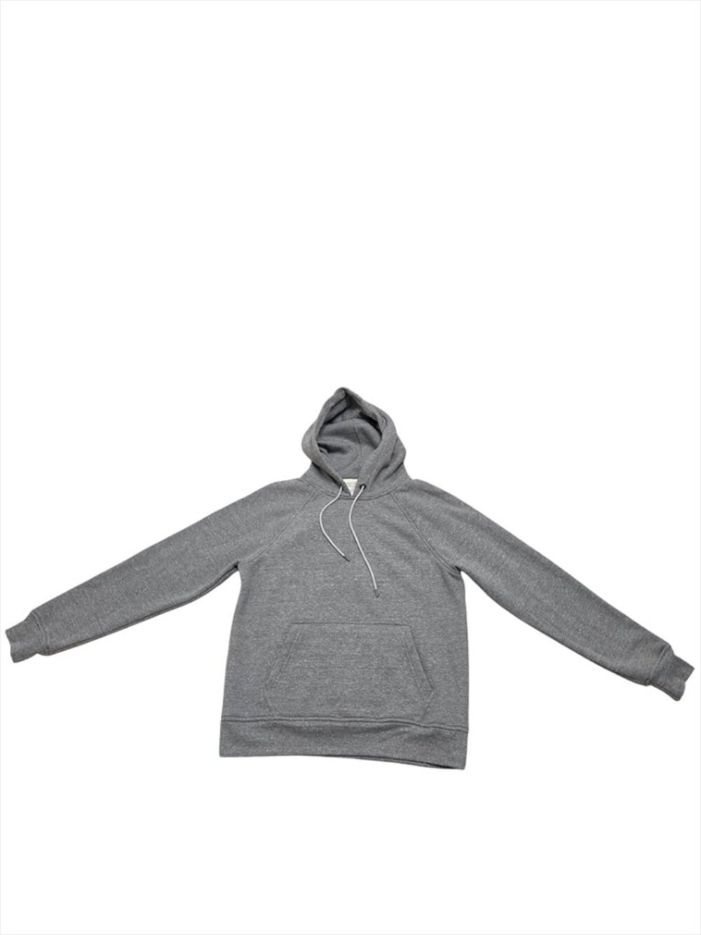 Flint and Tinder Mens 10-Year Pullover Hoodie Large Gray Pocket Drawcord USA - Picture 3 of 11